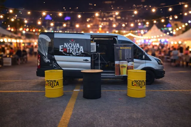Beer Fly em evento